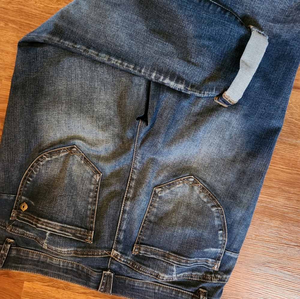 Democracy 12P Women's Dark Blue Ankle Jeans “Ab”solution - Picture 2 of 5